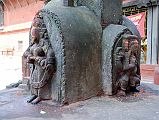 51 Kathmandu Gokarna Mahadev Temple Trident With Shiva At Base 